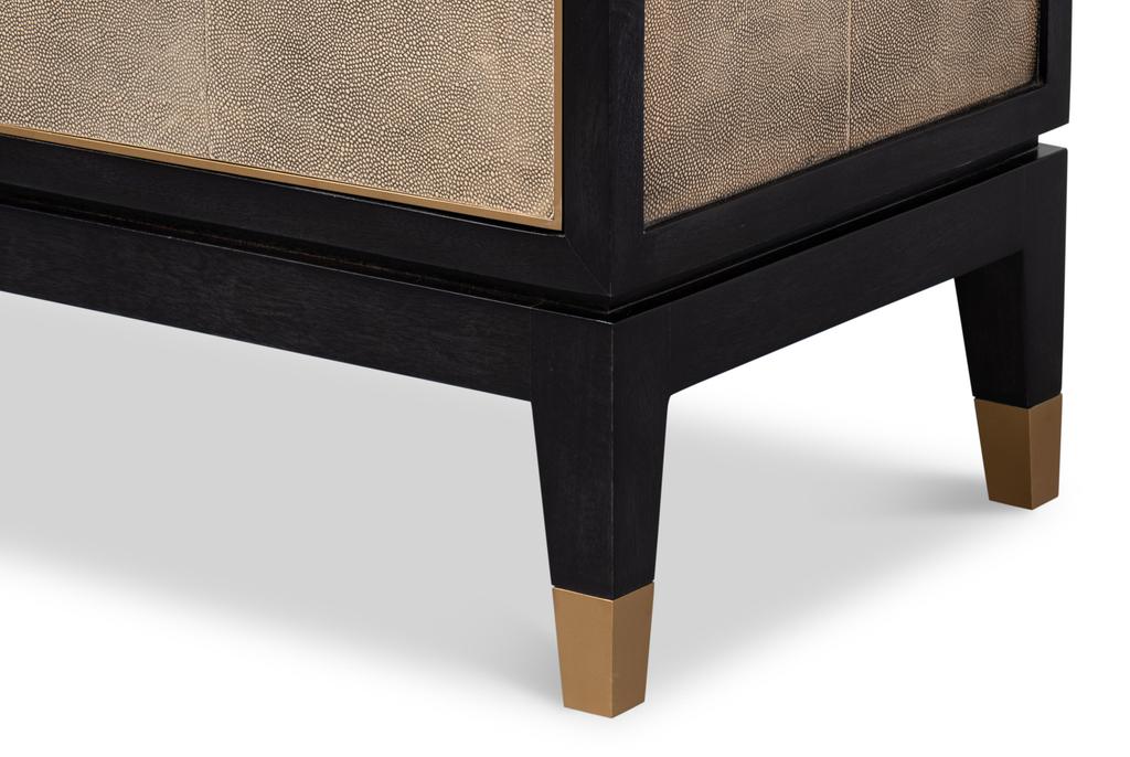 Beto Tan Four Door Sideboard - Ornate Home