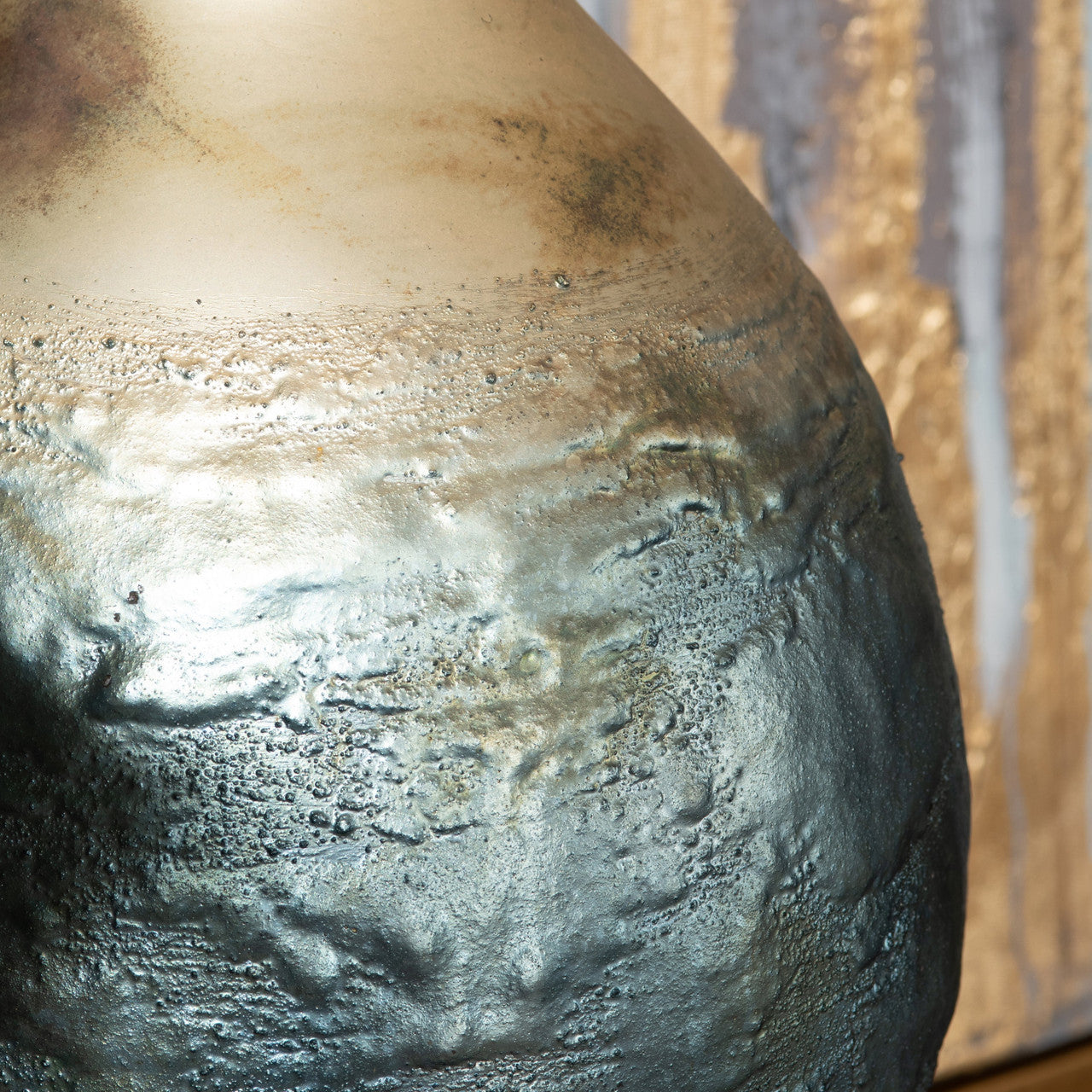 Beverly Blue/Gold Table Lamp - Ornate Home