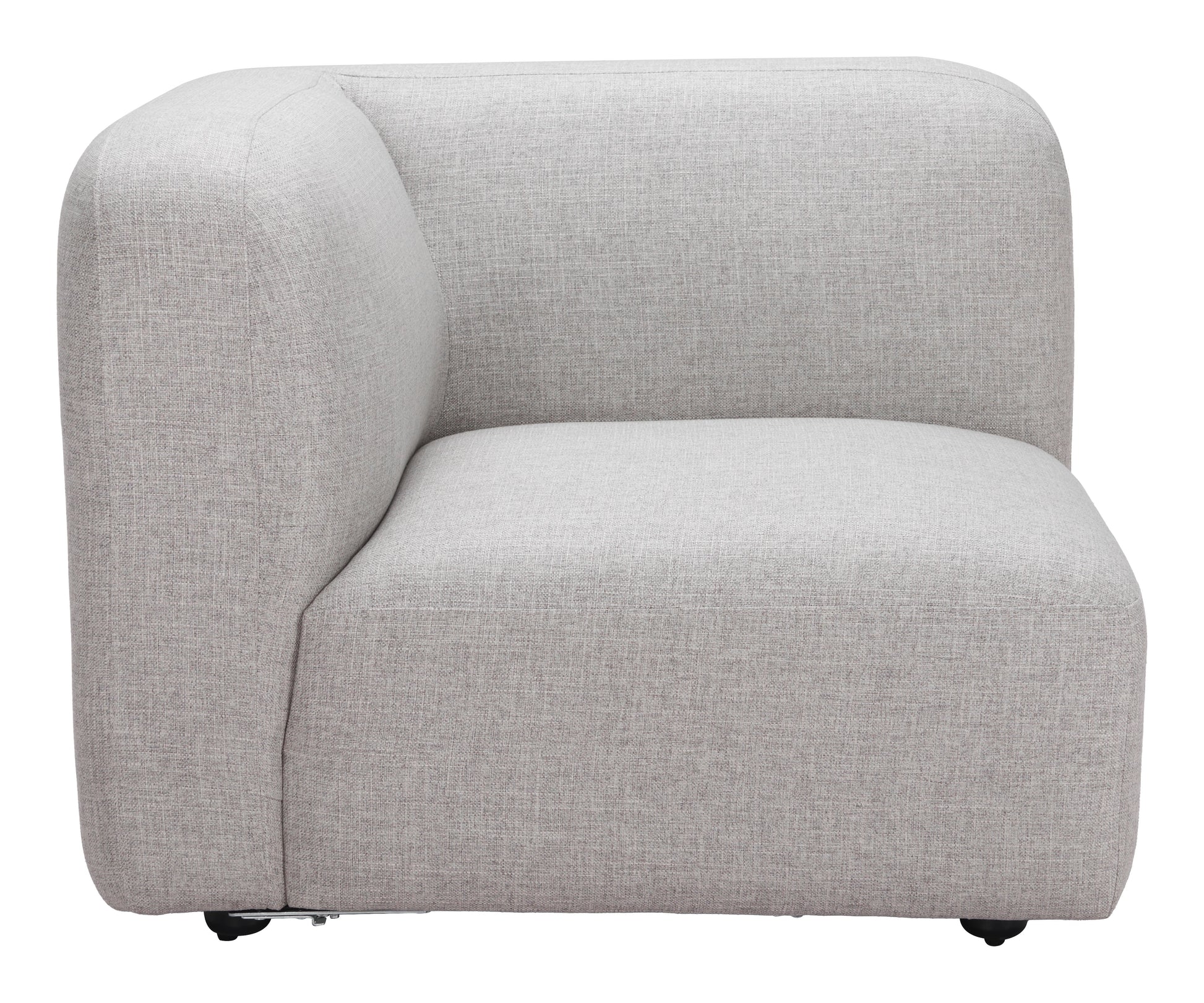 Biak Gray Corner Chair - Ornate Home