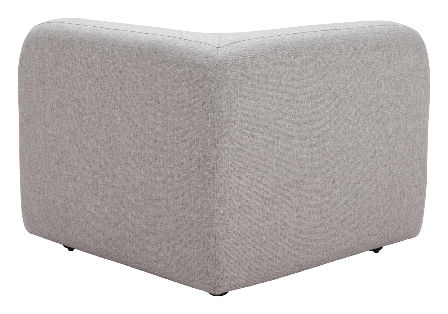 Biak Gray Corner Chair - Ornate Home