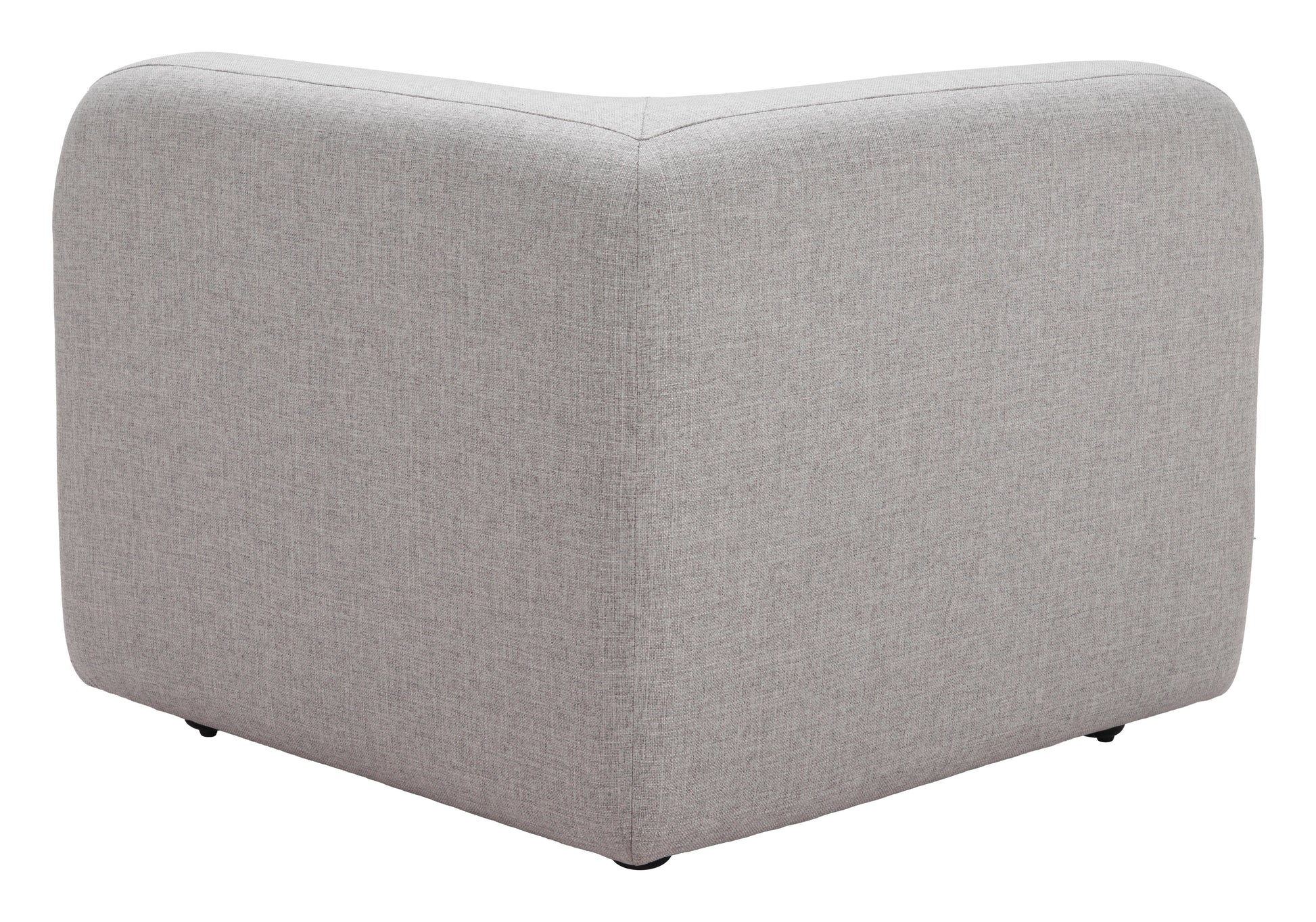 Biak Gray Corner Chair - Ornate Home