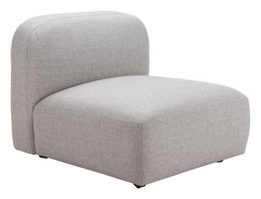 Biak Gray Middle Chair - Ornate Home