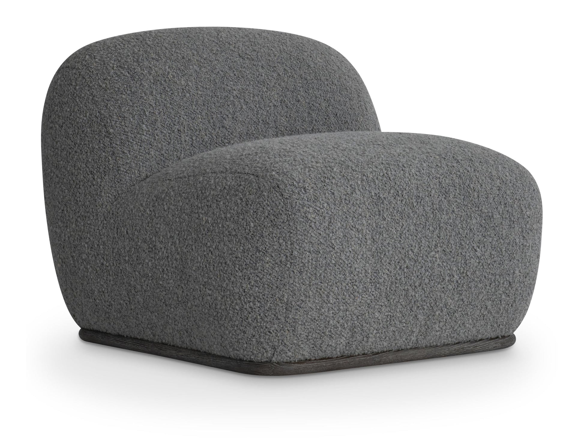 Billie Grey Fabric Swivel Chair - Ornate Home