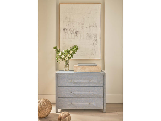 Bimini Blue Seagrass Chest - Ornate Home