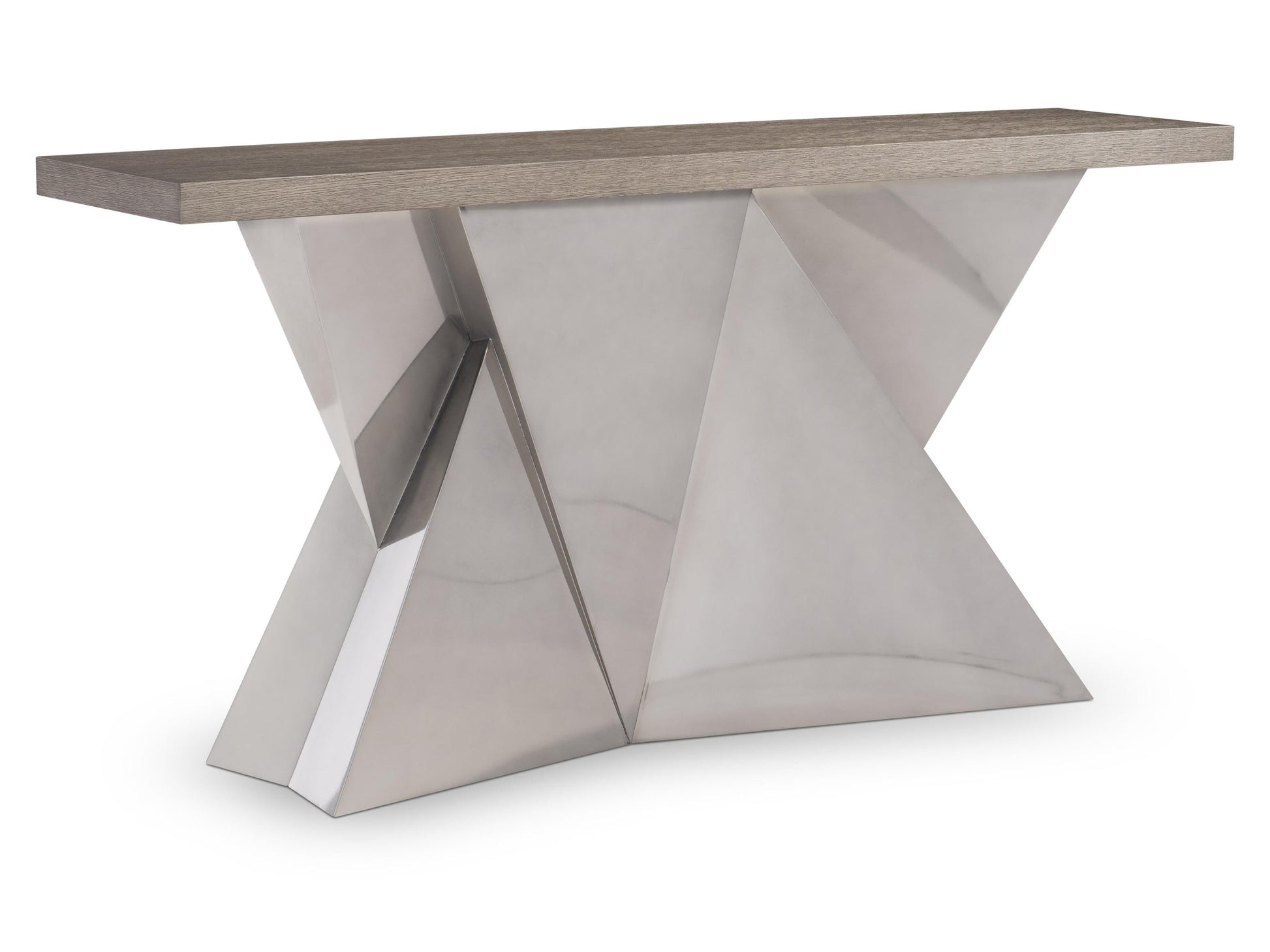 Binti Light Bronze/Kona Console Table - Ornate Home