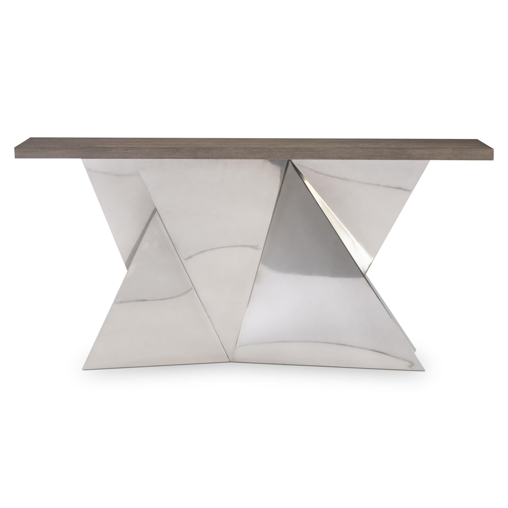 Binti Light Bronze/Kona Console Table - Ornate Home