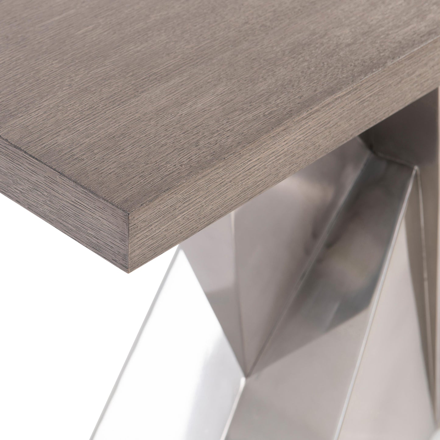 Binti Light Bronze/Kona Console Table - Ornate Home