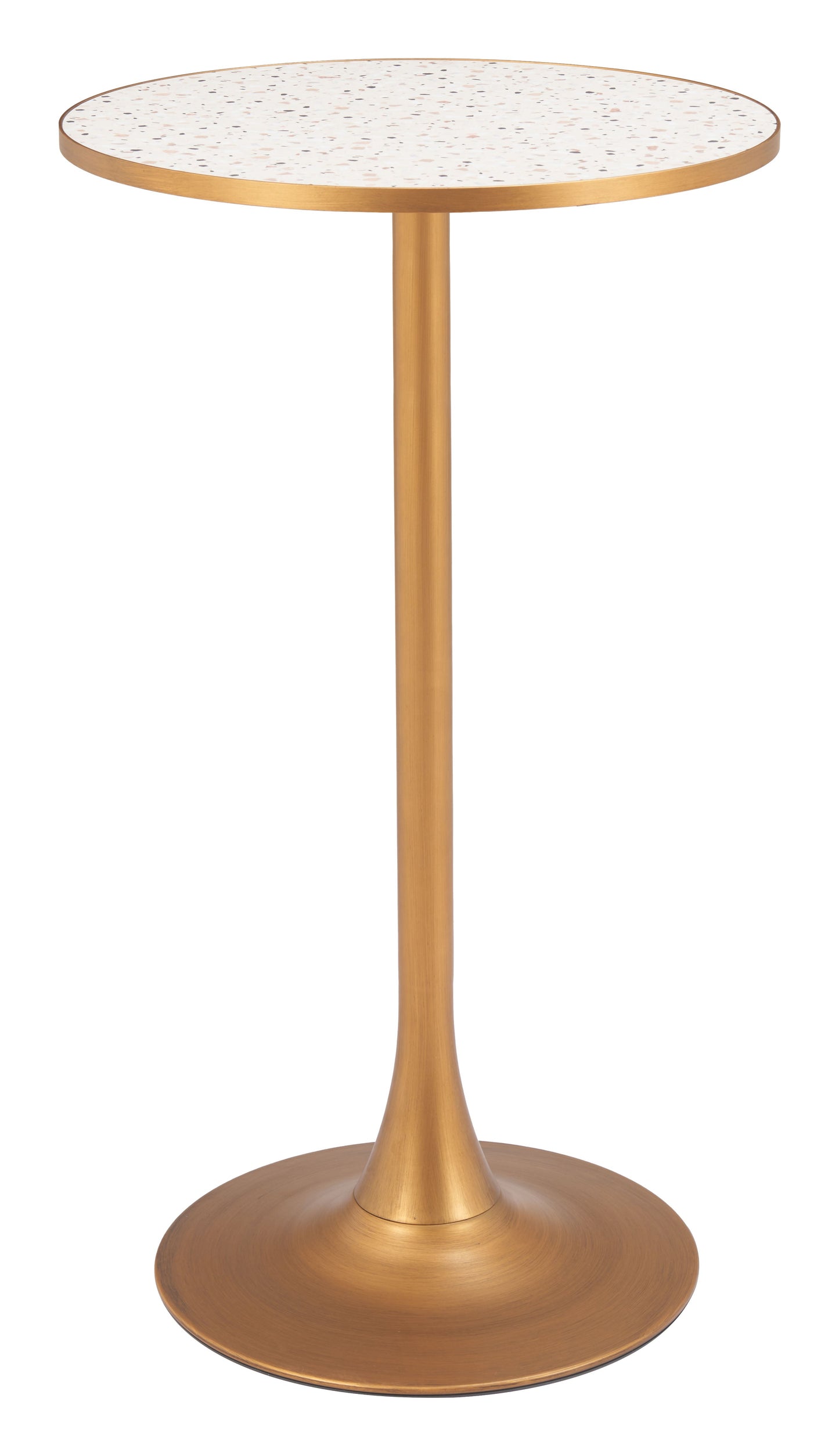 Bite Beige & Gold Bar Table - Ornate Home