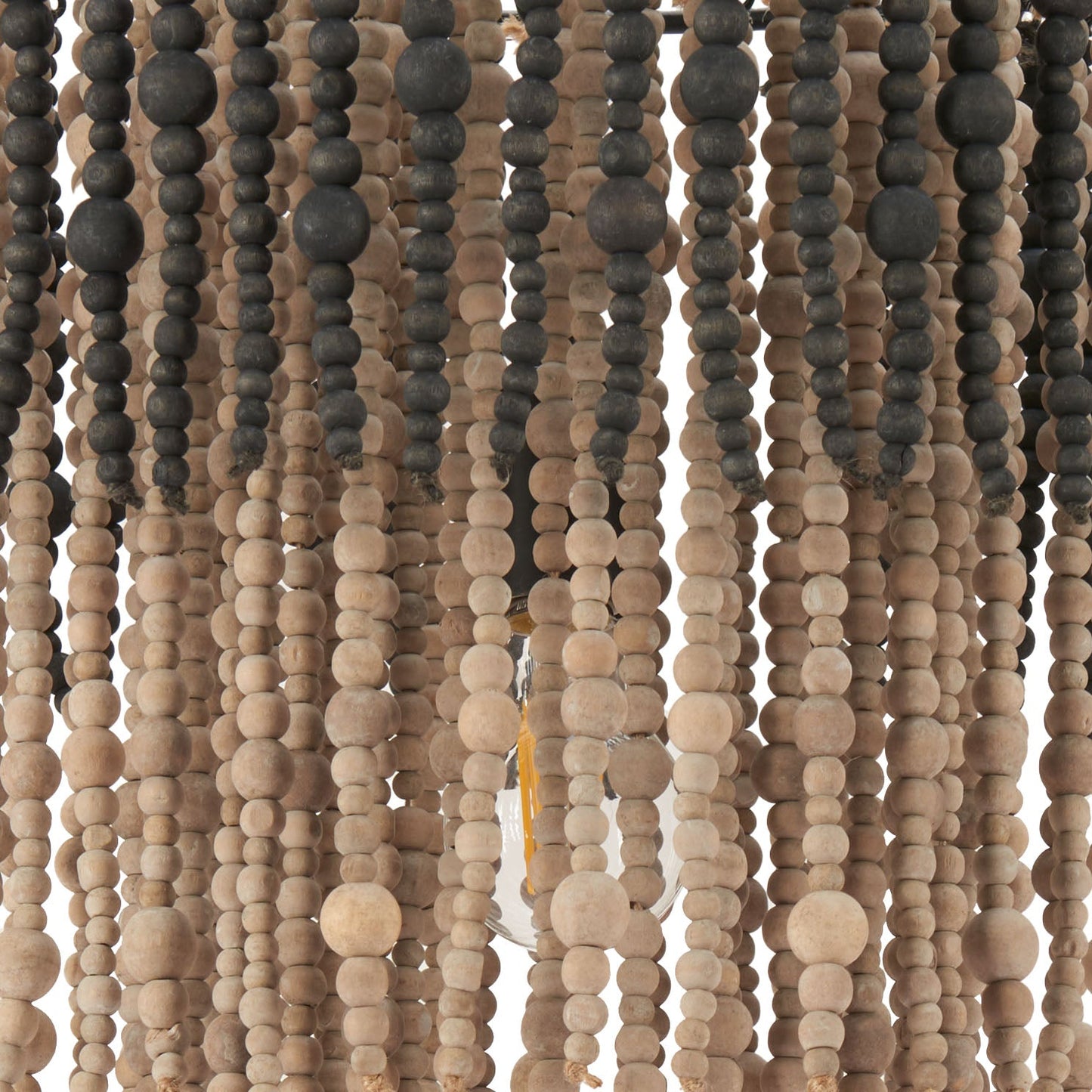 Bizu Black & Beige Ceiling Lamp - Ornate Home