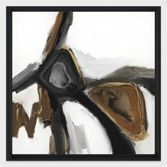 Black Smoke II Black Painting Art by Buddy Whitlock - Ornate Home