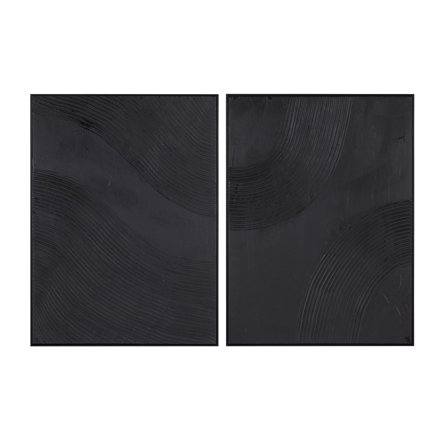 Black Ways Black Canvas - Ornate Home