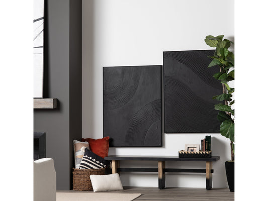 Black Ways Black Canvas - Ornate Home