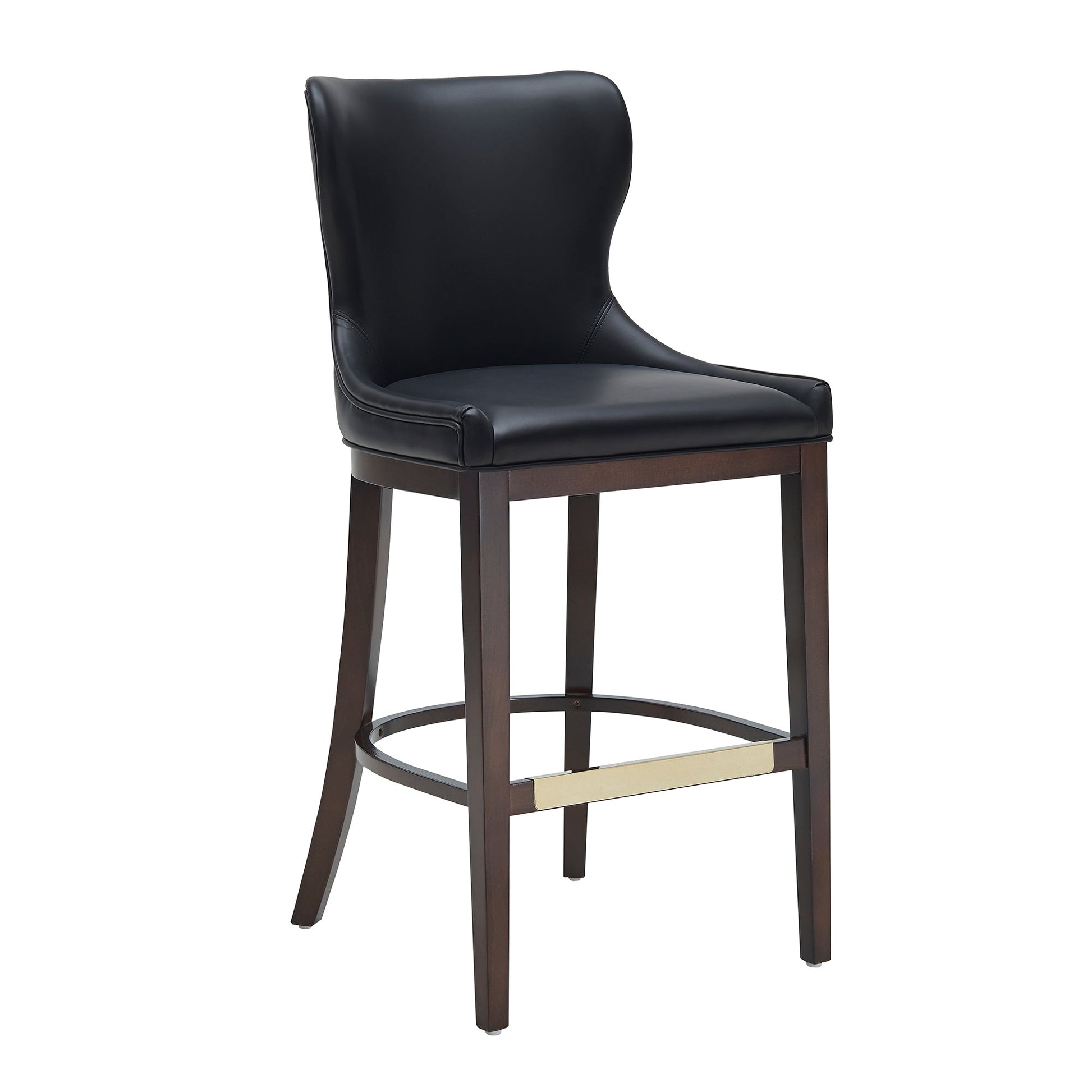 Blair Barstool in Black (set of 2) - Ornate Home