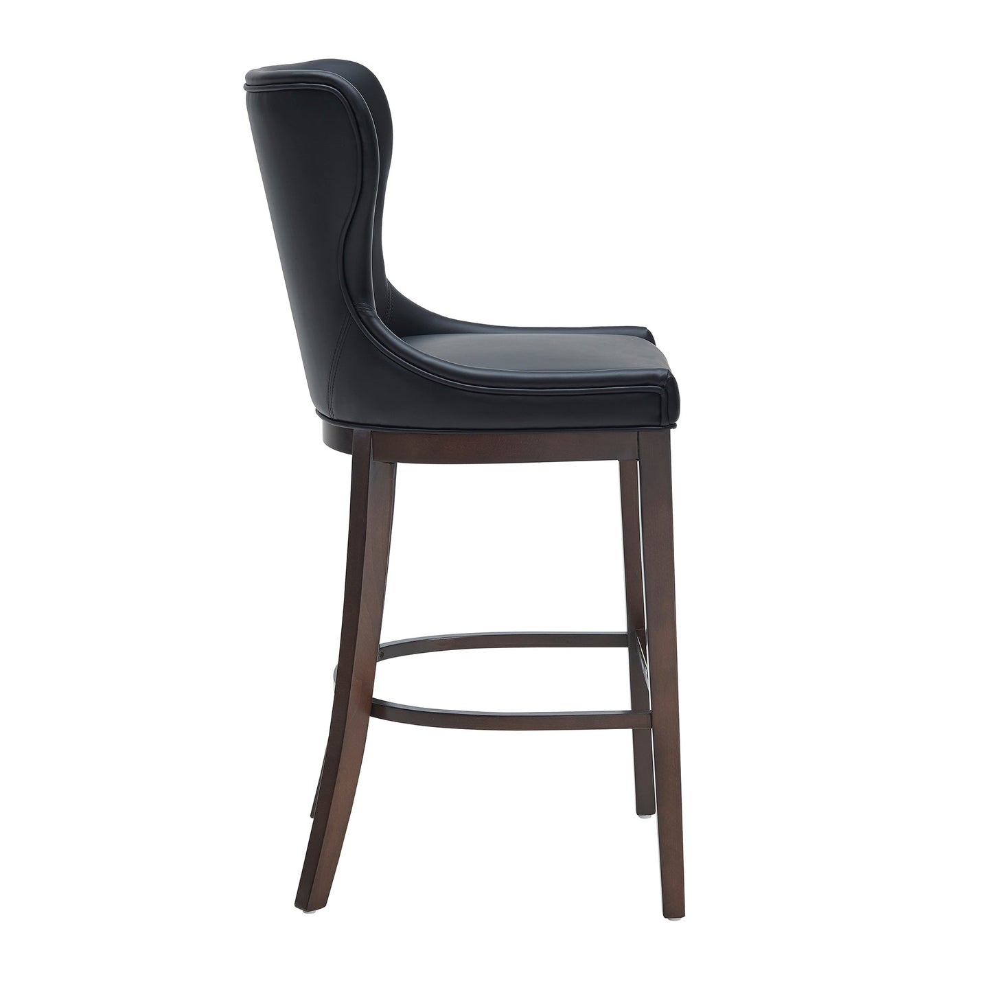 Blair Barstool in Black (set of 2) - Ornate Home