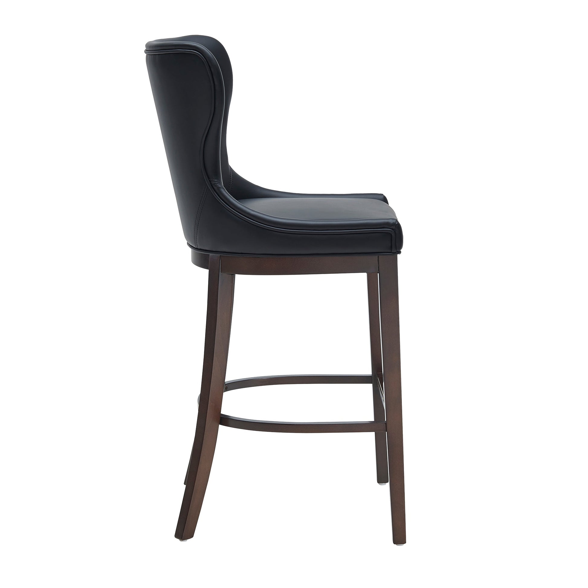 Blair Barstool in Black (set of 2) - Ornate Home
