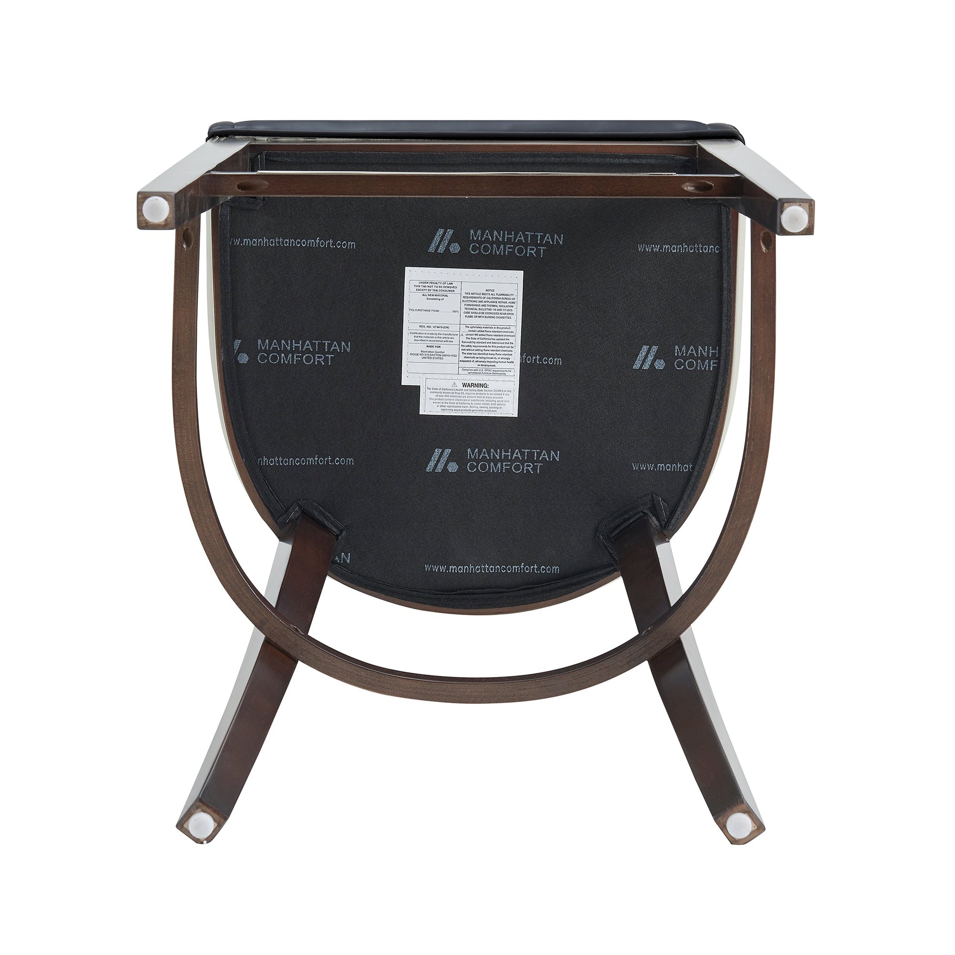 Blair Barstool in Black (set of 2) - Ornate Home
