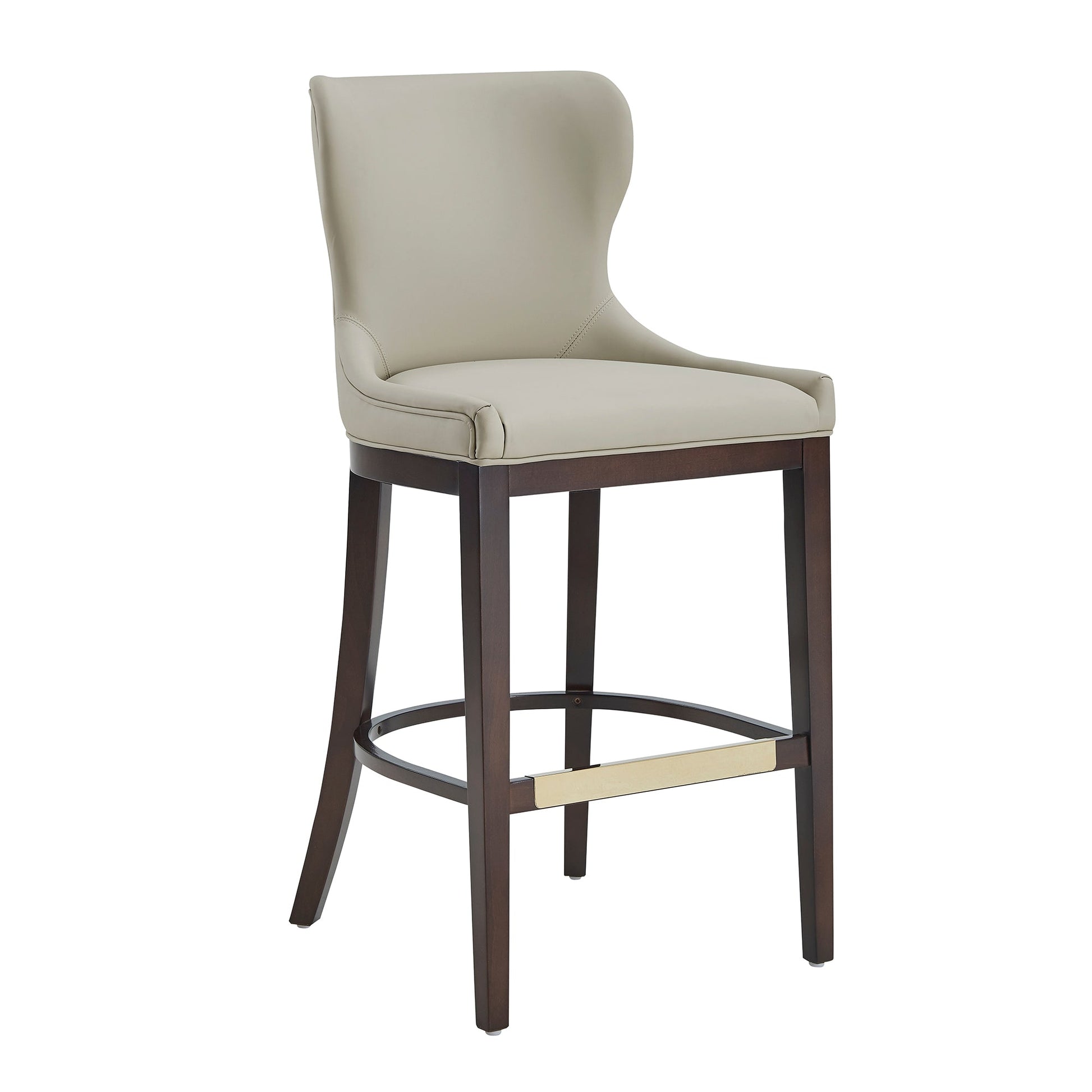 Blair Barstool in Stone (set of 3) - Ornate Home