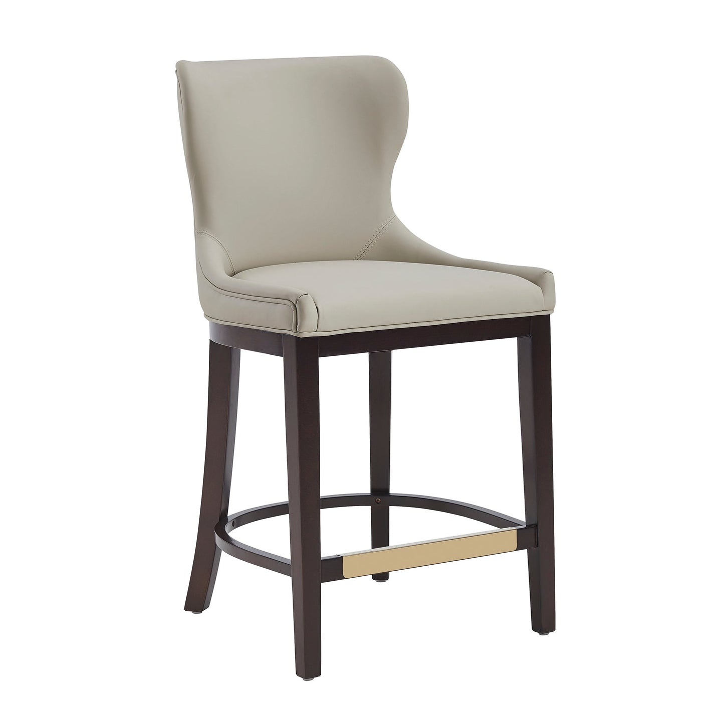 Blair Counter Stool in Stone (set of 2) - Ornate Home