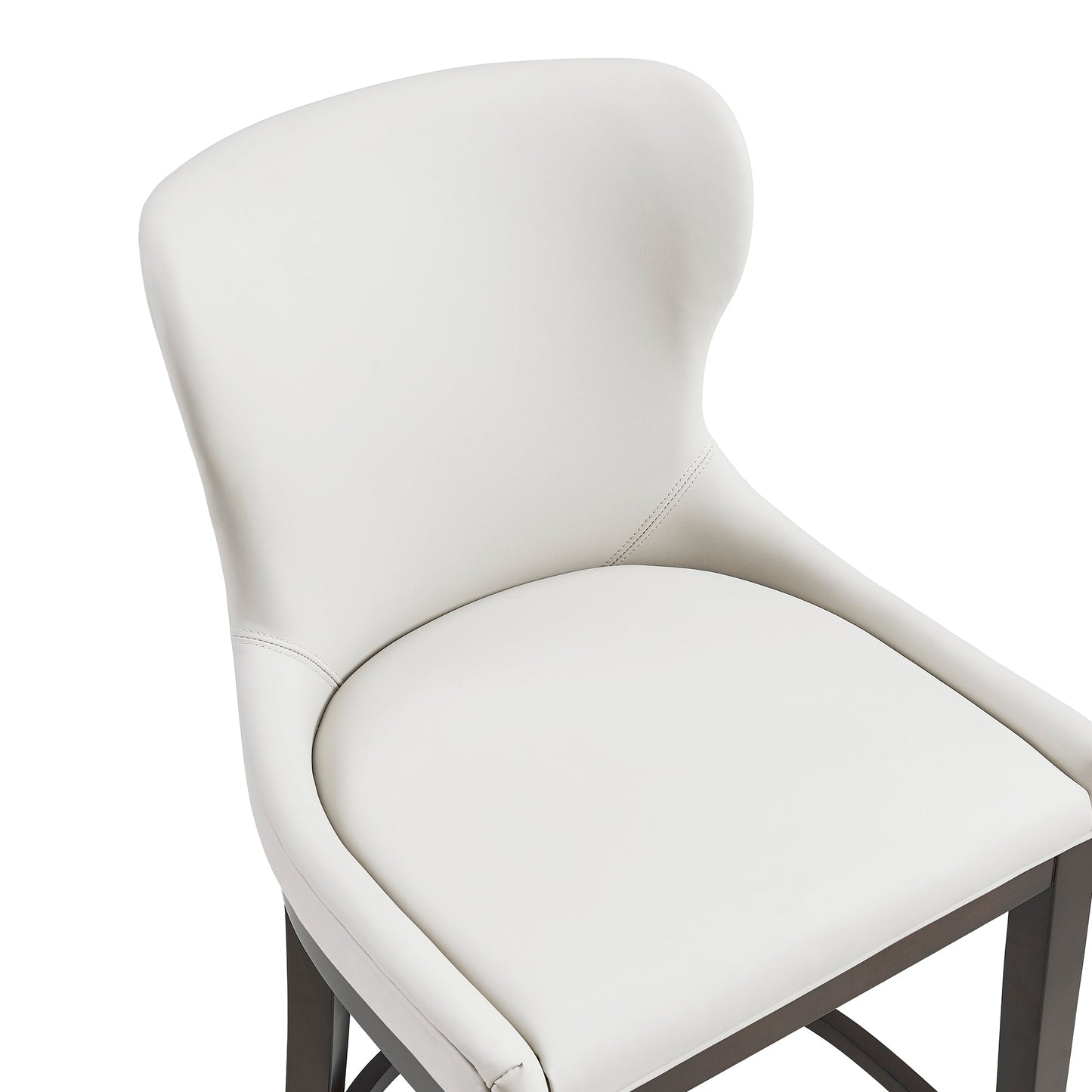 Blair Counter Stool in White (set of 2) - Ornate Home