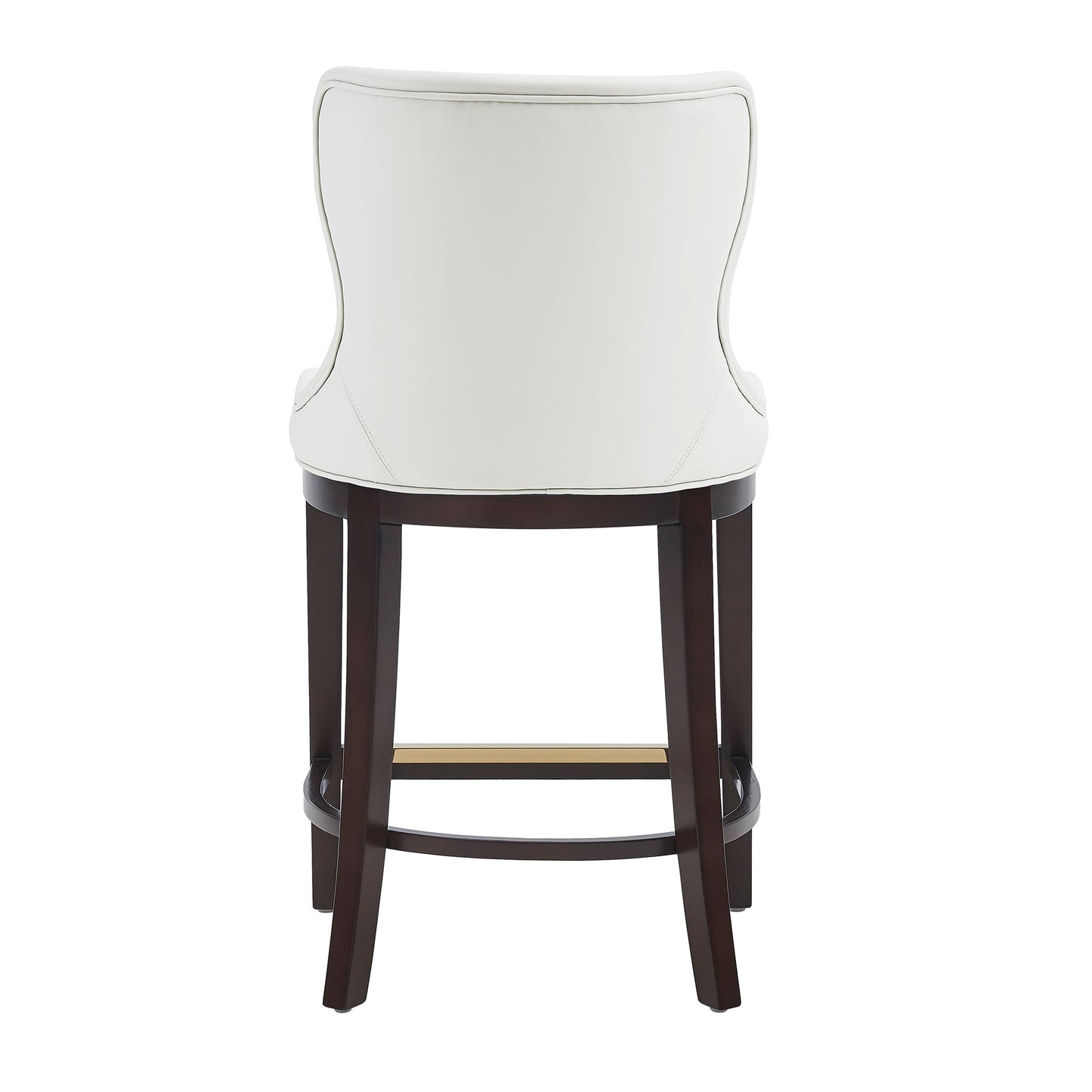 Blair Counter Stool in White (set of 2) - Ornate Home