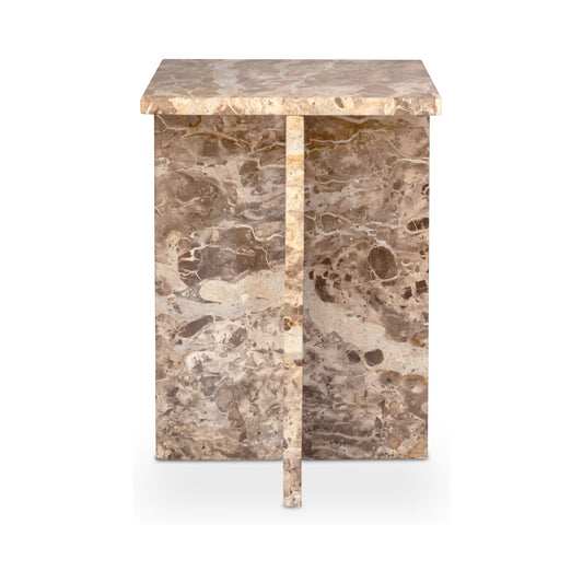 Blair Panther Marble Accent Table - Ornate Home