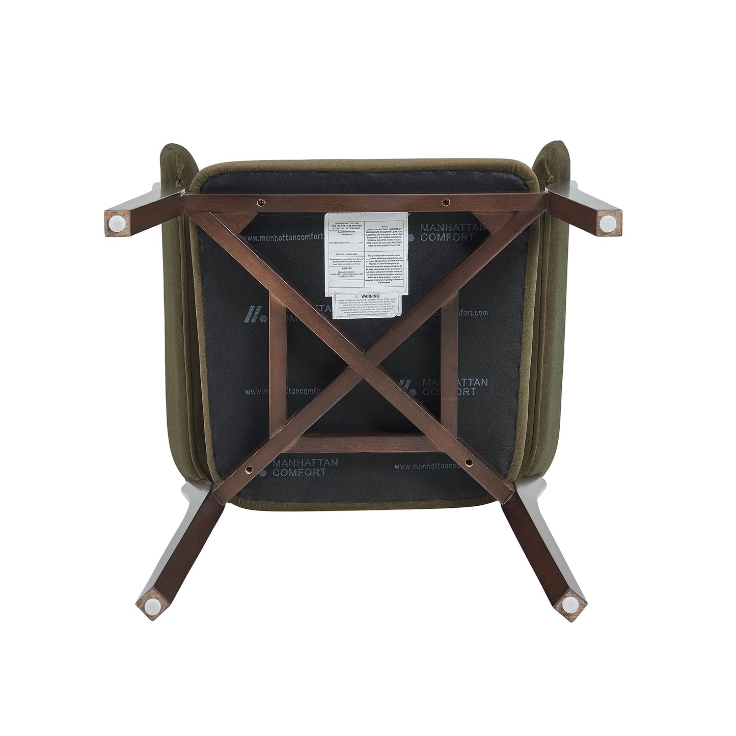 Blake Dining Armchair in Green - Ornate Home