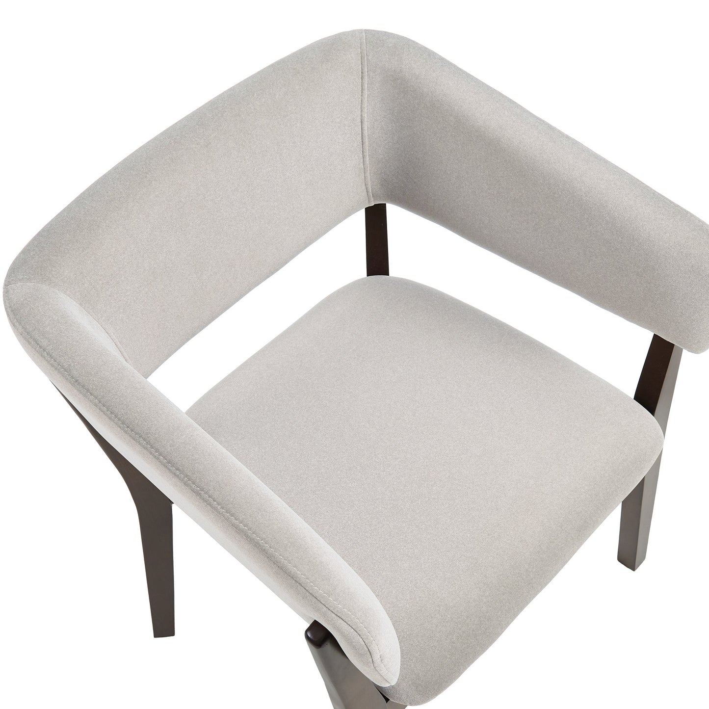 Blake Dining Armchair in Greige (set of 2) - Ornate Home