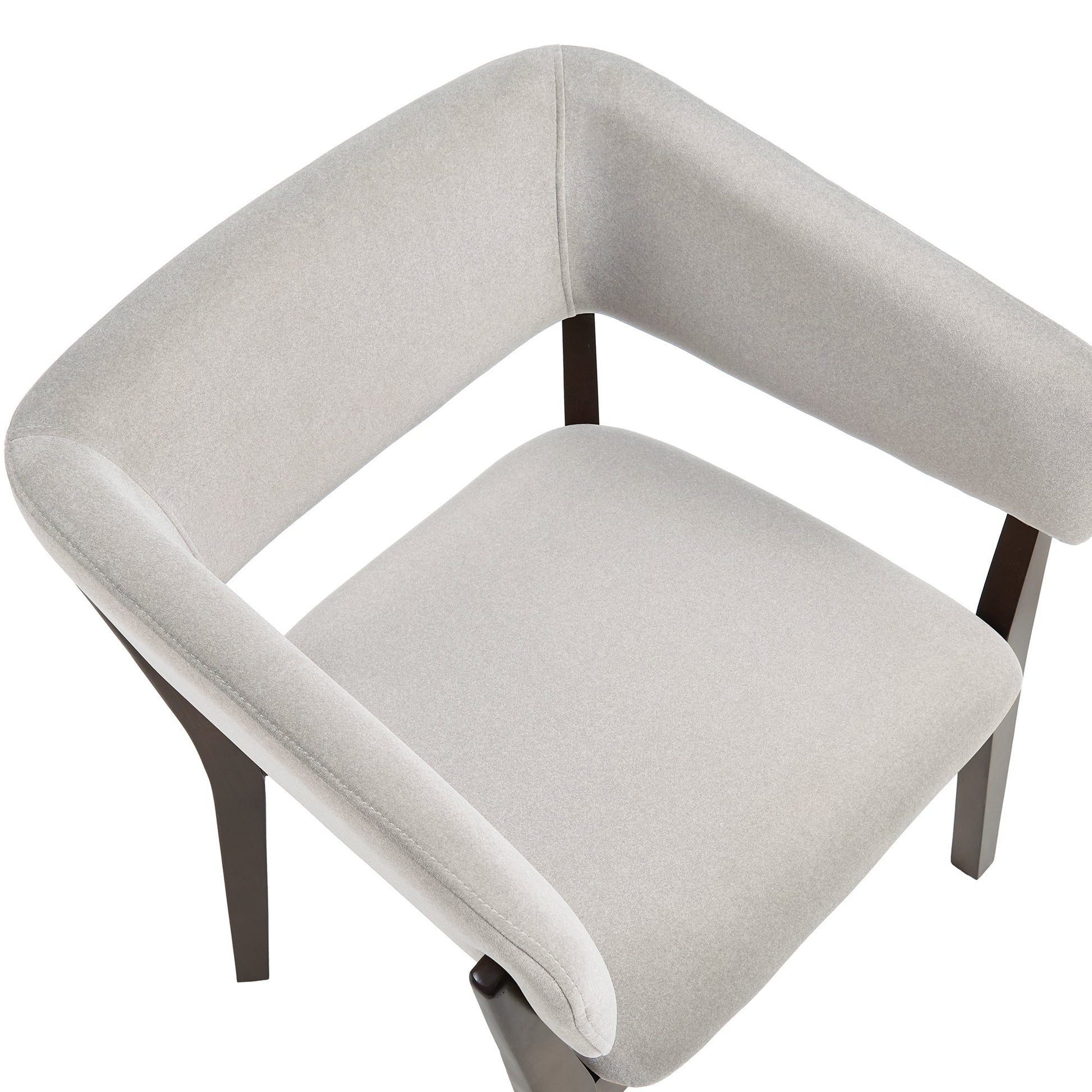 Blake Dining Armchair in Greige (set of 2) - Ornate Home