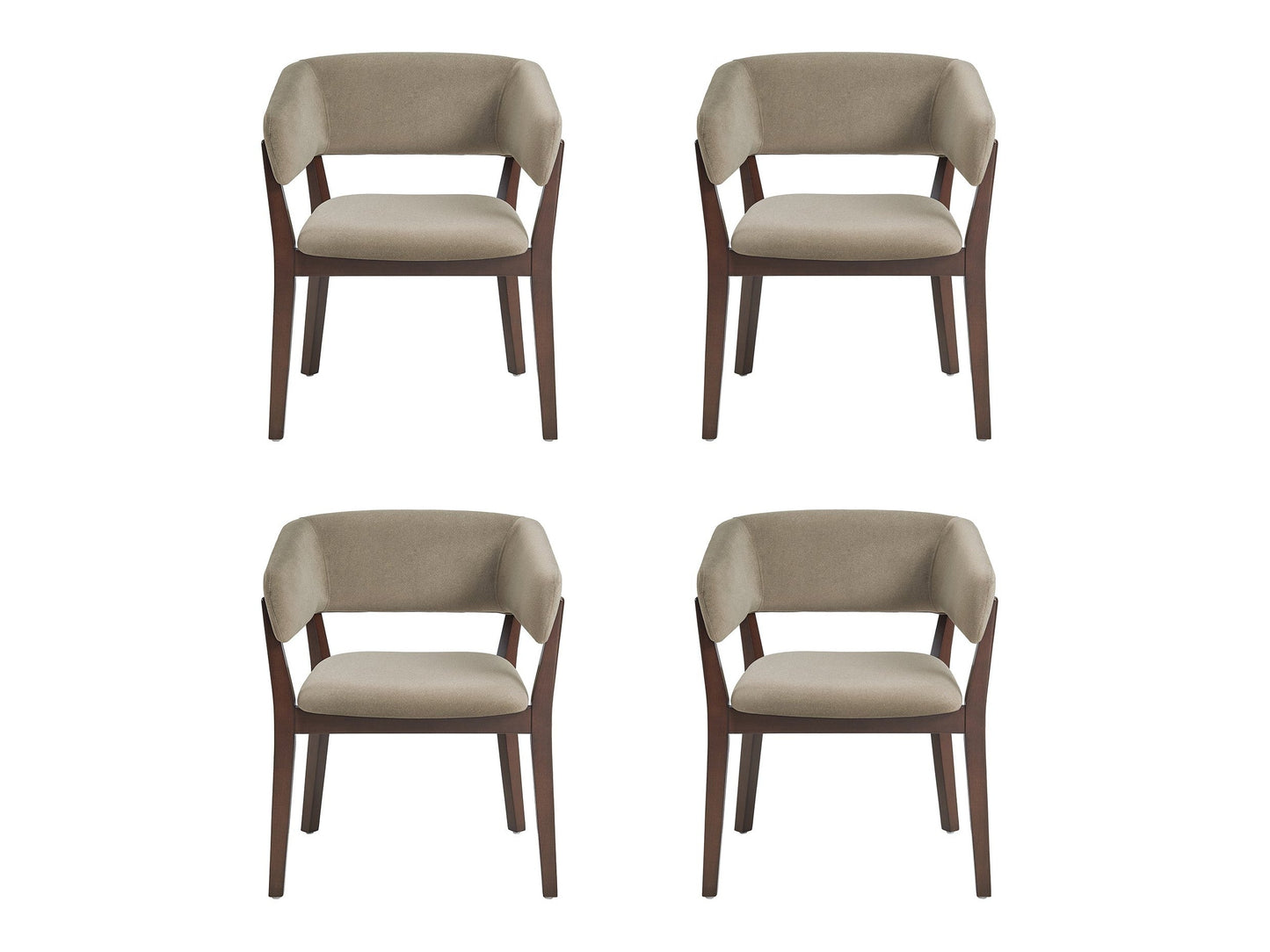 Blake Dining Armchair in Linen (set of 4) - Ornate Home