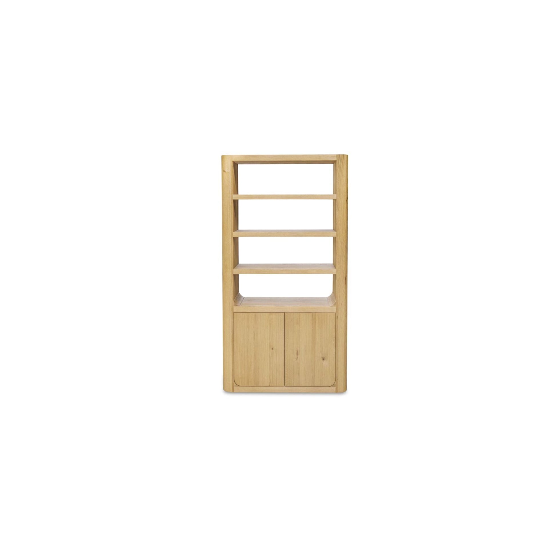 Blake Rustic Oak Tall Cabinet - Ornate Home