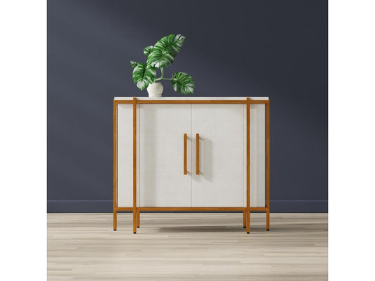 Blakely White Door Chest - Ornate Home