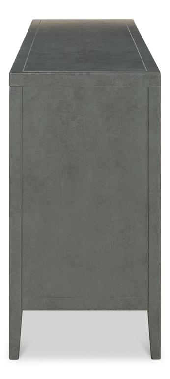 Blanco Grey 4 Door Buffet - Ornate Home