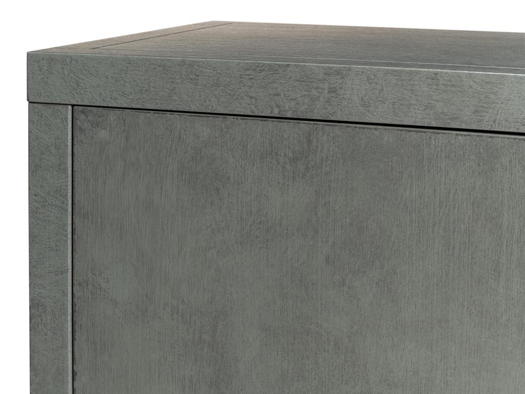 Blanco Grey 4 Door Buffet - Ornate Home