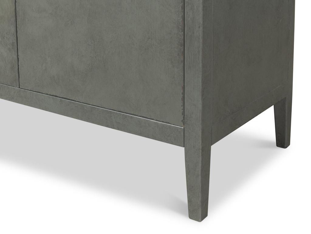Blanco Grey 4 Door Buffet - Ornate Home