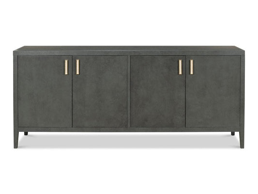 Blanco Grey 4 Door Buffet - Ornate Home