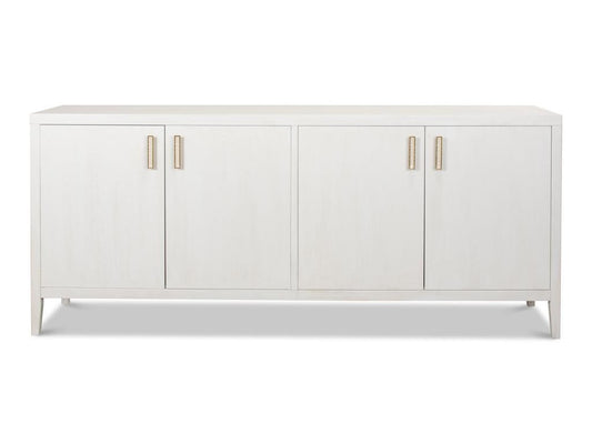 Blanco White 4 Door Buffet - Ornate Home