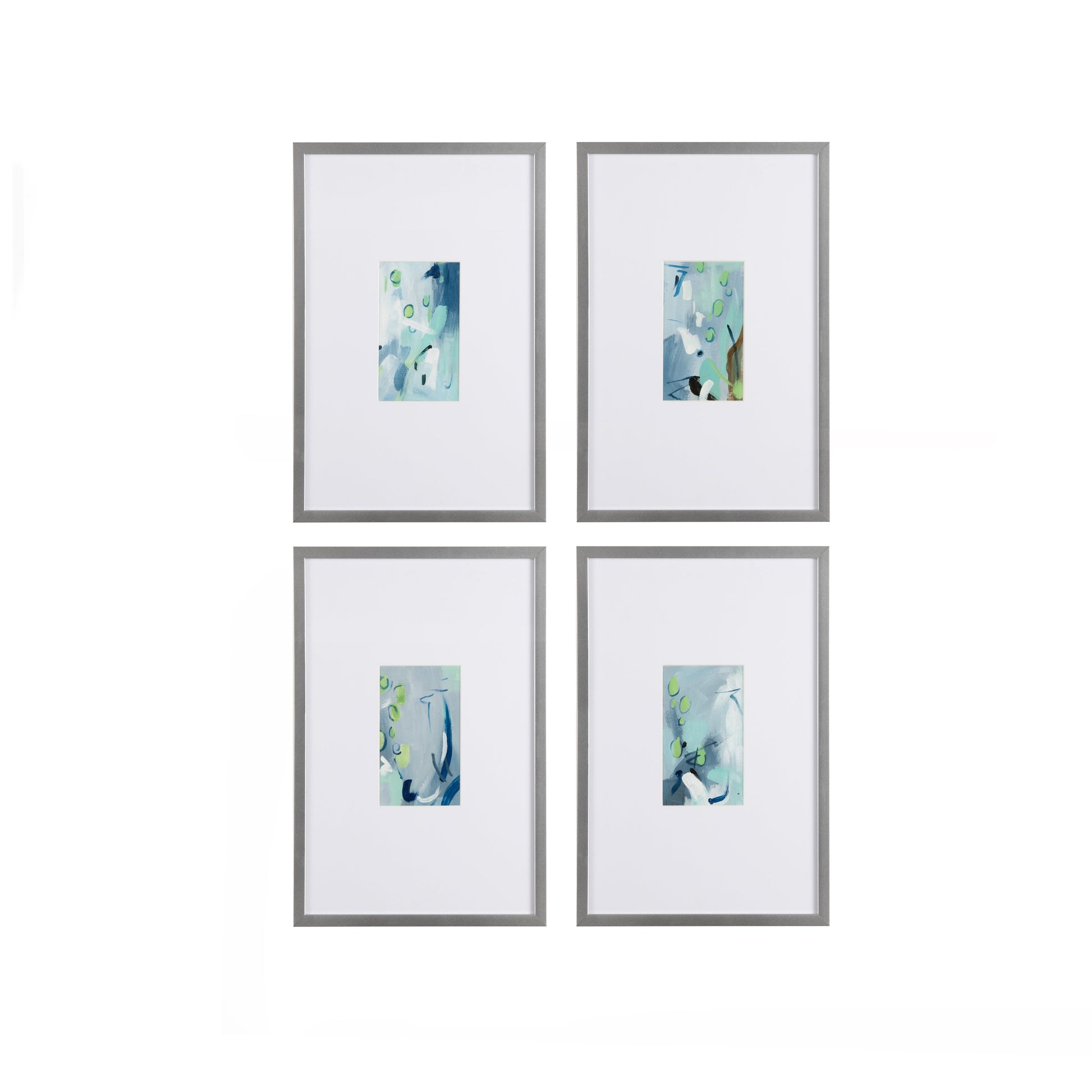 Bliss Blue/Green Print - Ornate Home