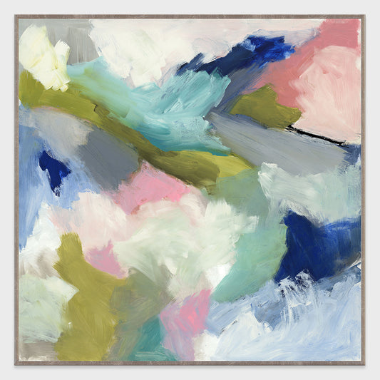 Blithe Multicolor Painting Art by Buddy Whitlock - Ornate Home