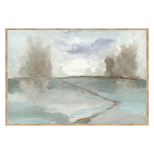 Blue Forest Blue Painting 48x72 by Buddy - Ornate Home