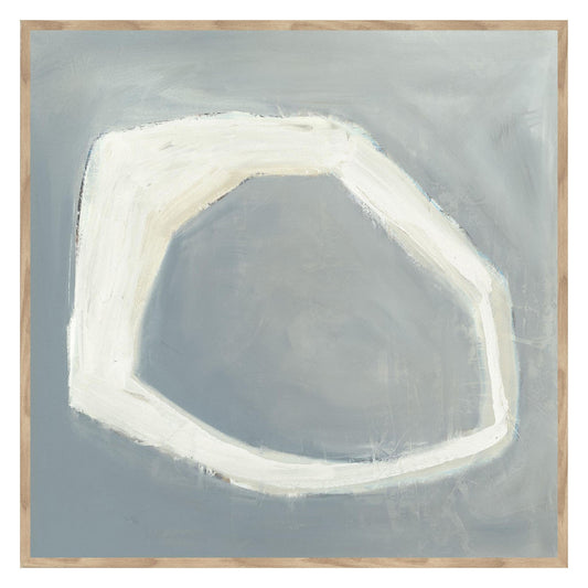 Bluff II Blue/White Painting 36x36 by Buddy - Ornate Home