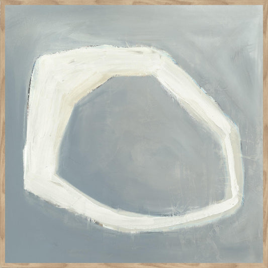 Bluff II Blue/White Painting 48x48 by Buddy - Ornate Home