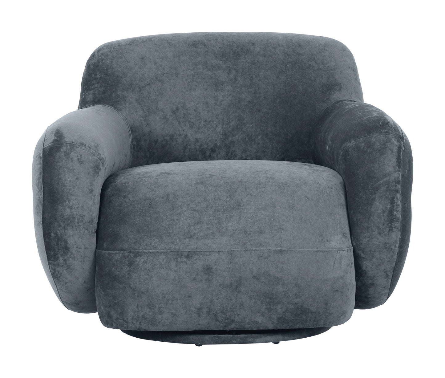 Boble Storm Gray Swivel Chair - Ornate Home