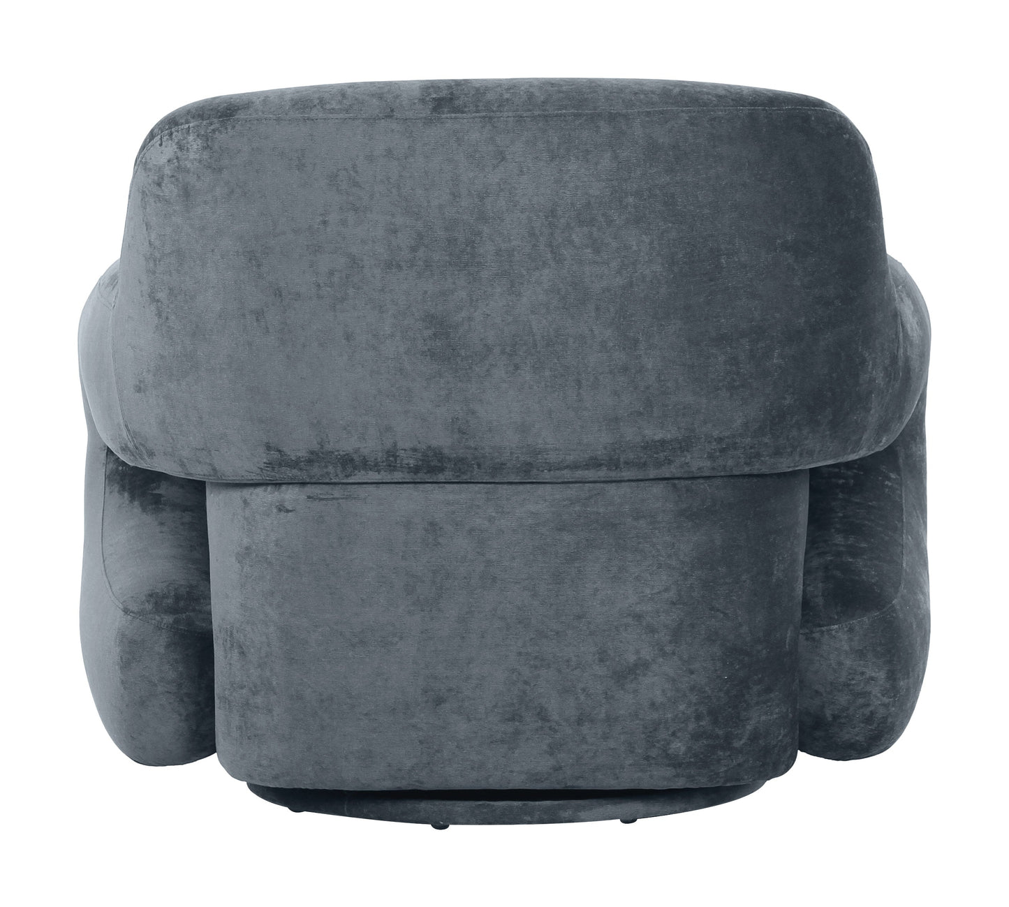 Boble Storm Gray Swivel Chair - Ornate Home