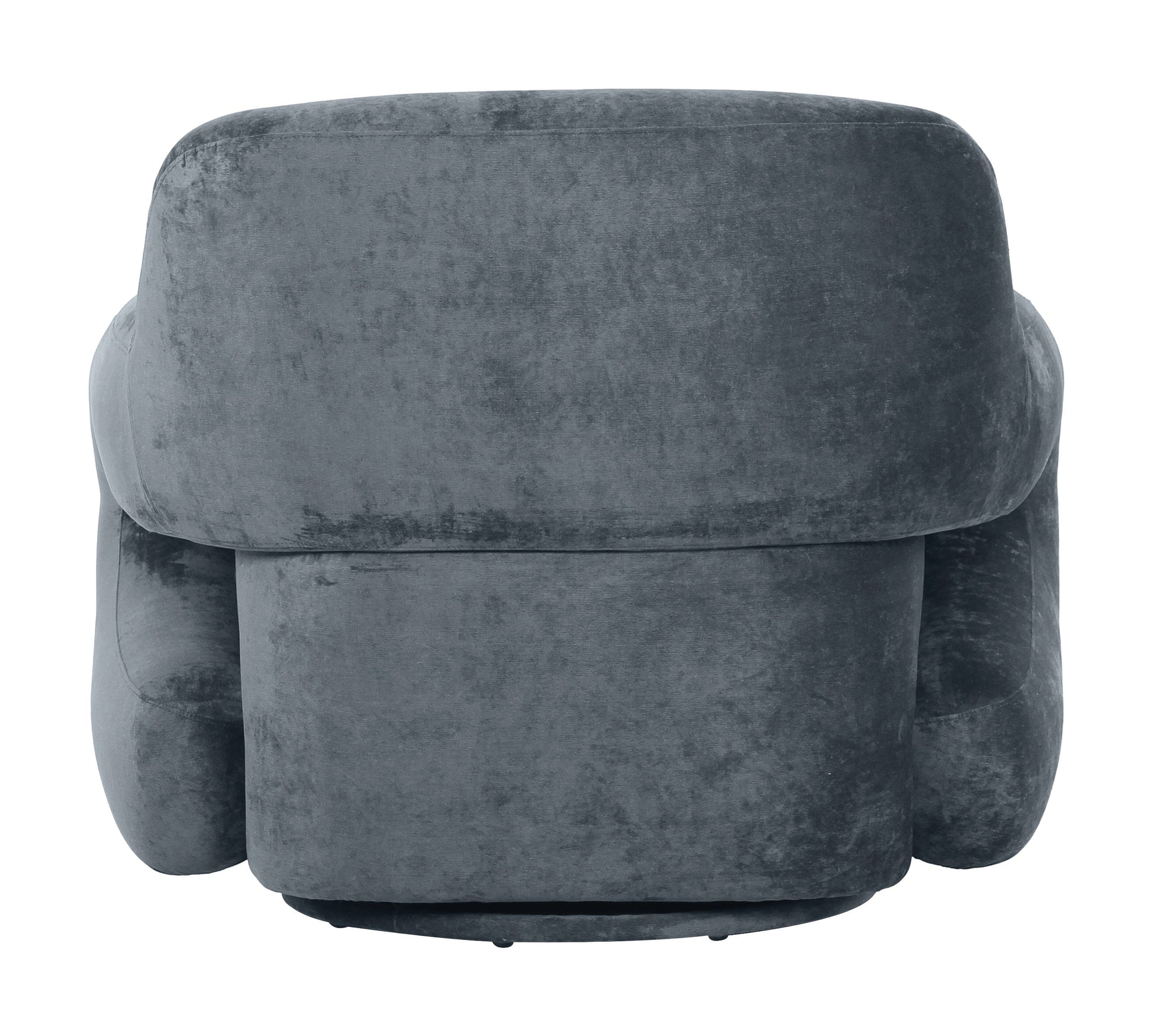 Boble Storm Gray Swivel Chair - Ornate Home