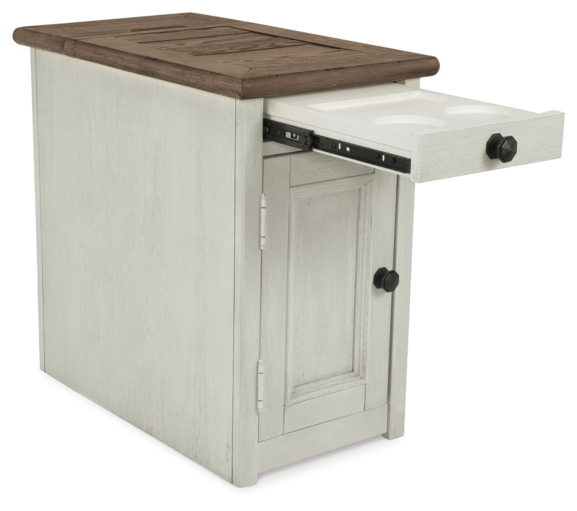 Bolanburg Two-tone Coffee Table w/End Table & Chairside End Table- Viva Furn