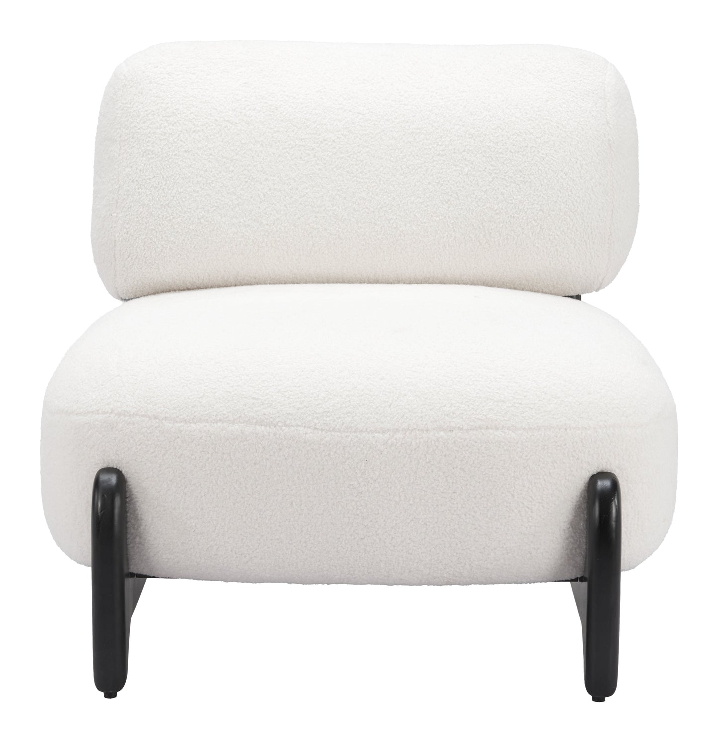 Bombo White Accent Chair - Ornate Home