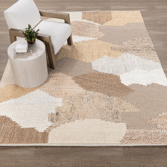 Bondo Natural Multi Rug - Ornate Home