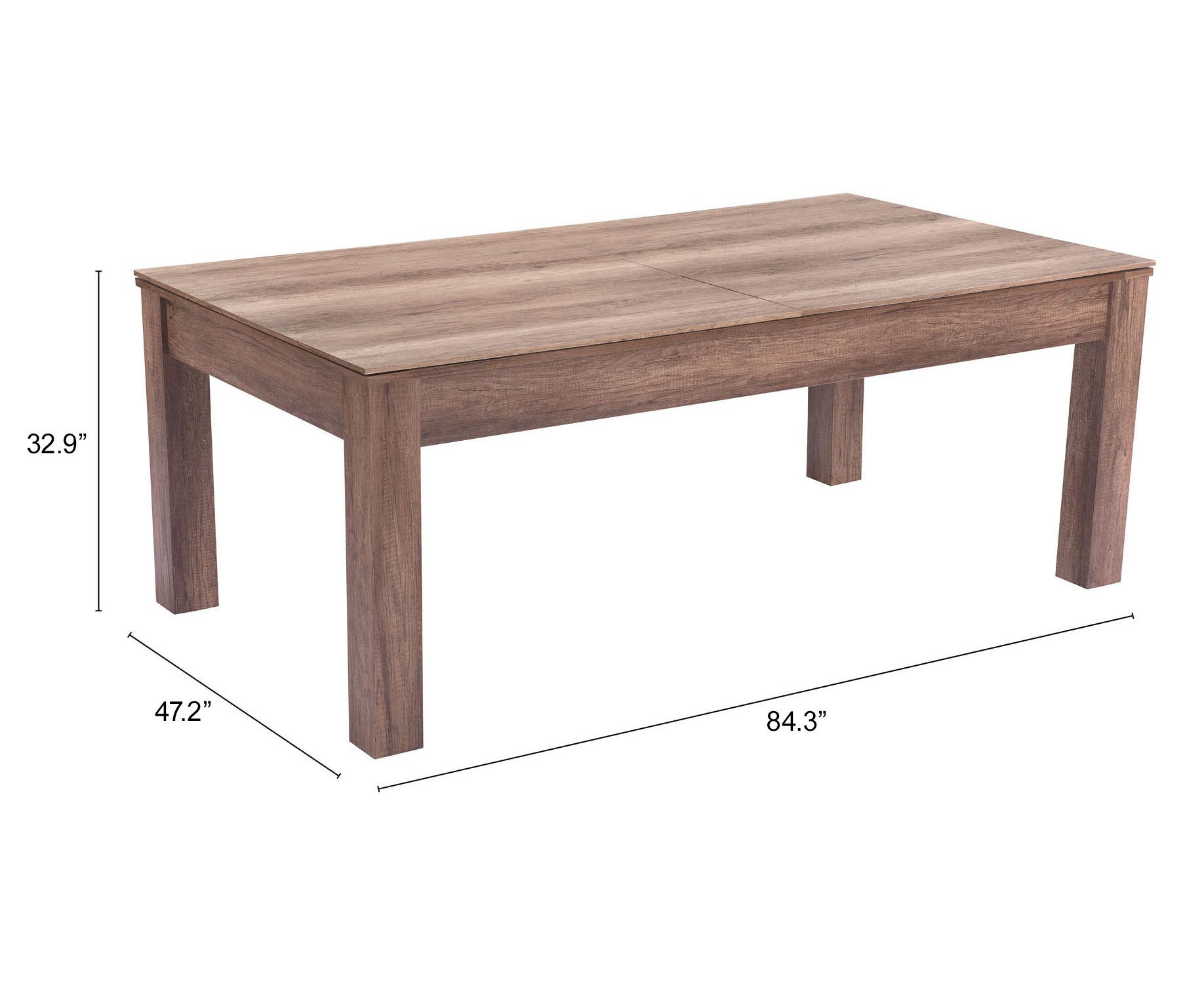 Bonker Brown 3 in 1 Table - Ornate Home