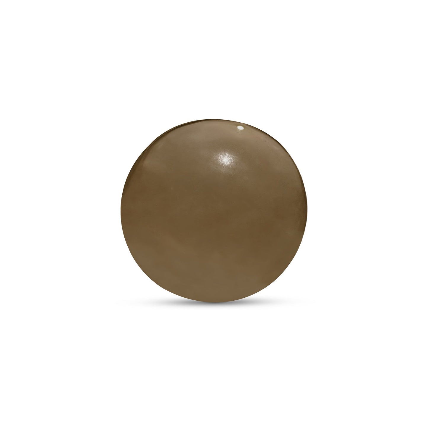 Bonn Light Smoky Brown Cast Glass Decorative Object - Ornate Home