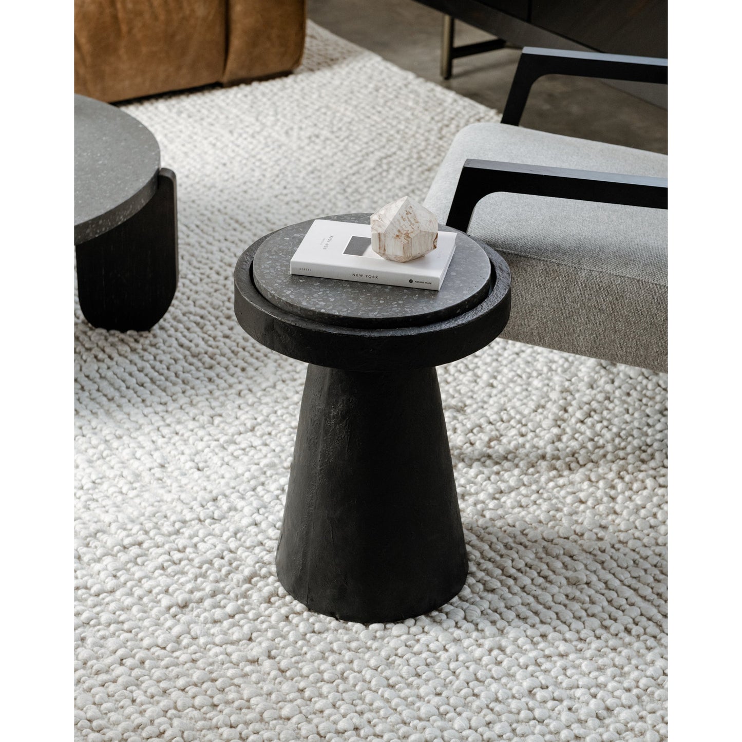 Book Black Accent Table - Ornate Home